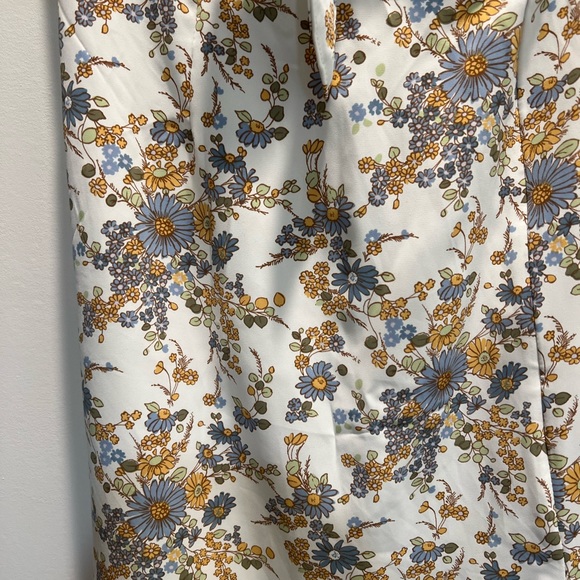 Cinched Neck Slip Midi Dress - Picture 3 of 7